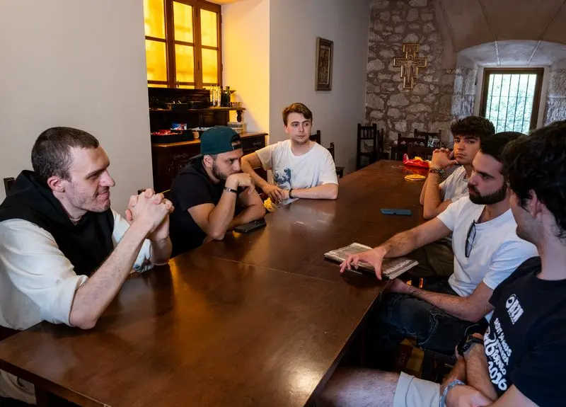 Conversación con monje de Cardeña