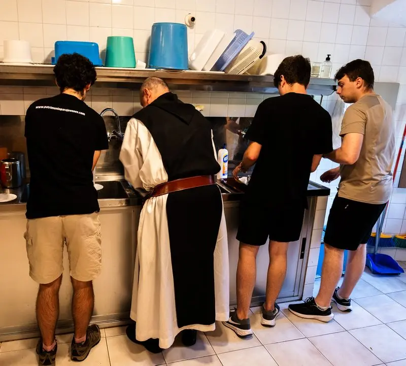 Trabajo en el comedor de Cardeña