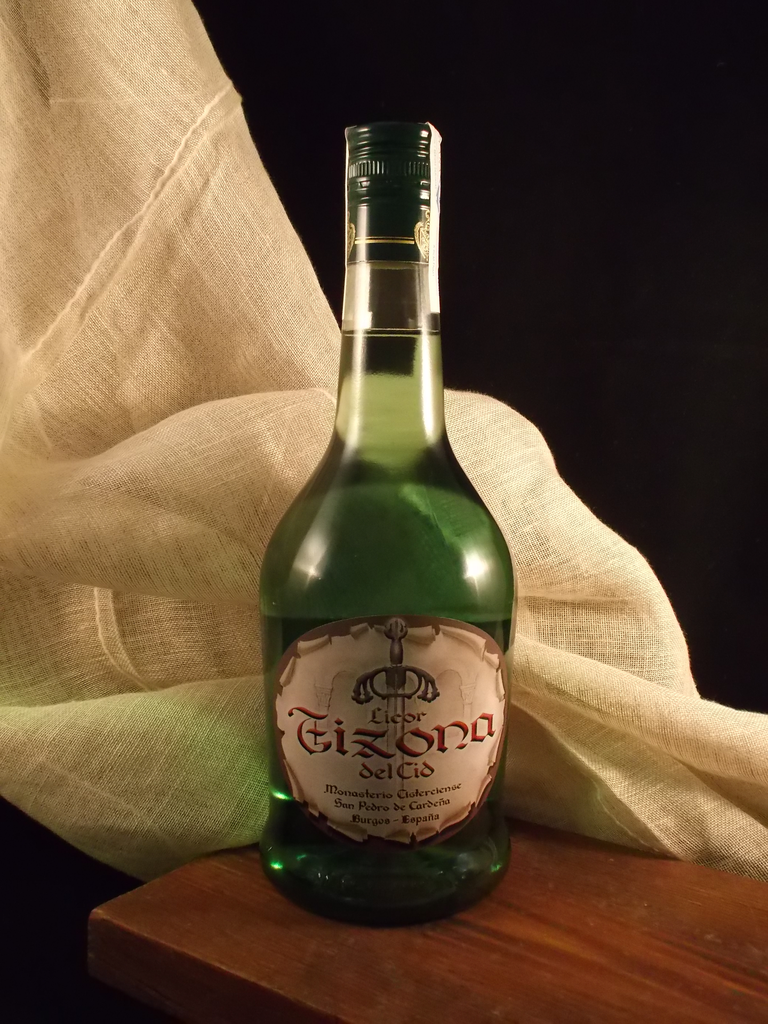 [licor_verde_6] Licor Tizona Semiseco (40º) Verde (caja 6 botellas)