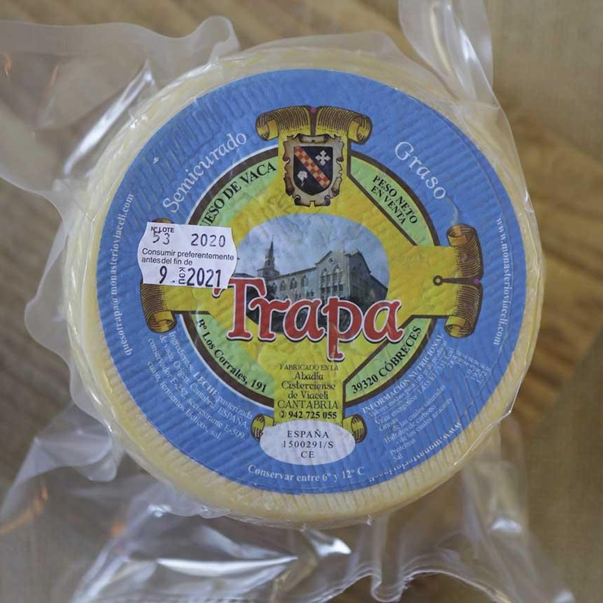 Queso de vaca Trapa