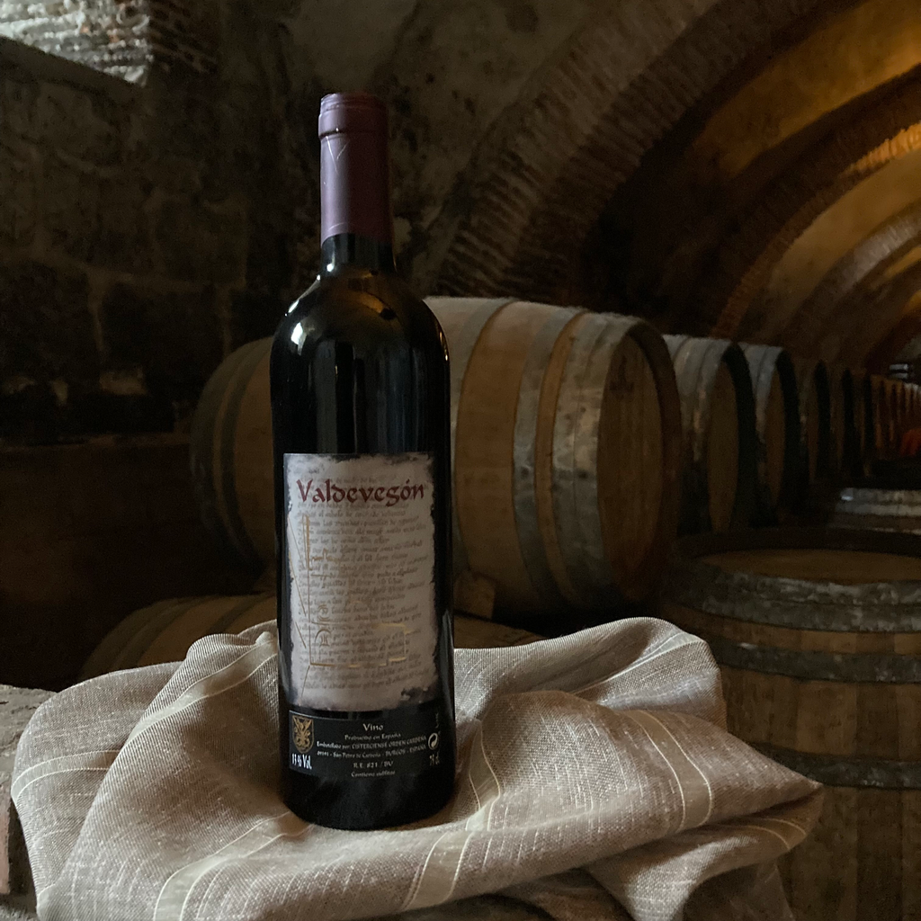 Vino Valdevegón joven para el refectorio de los monjes